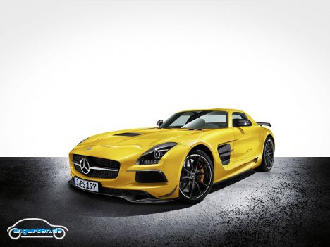 Der SLS AMG Black Series bringt GT3 auf die Straße.