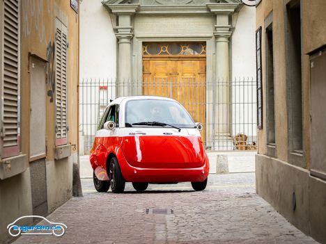 Microlino - Vorbestellungen sind bereits möglich, bislang sollen nach Unternehmensangaben bereits 16.000 Stück reserviert sein.