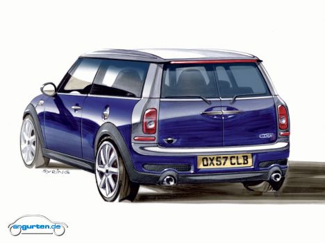 Mini Cooper D Clubman, Designskizze