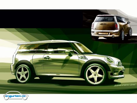 Mini Cooper D Clubman, Designskizze