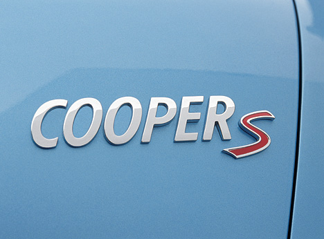 Mini Cooper S - Schriftzug am Heck