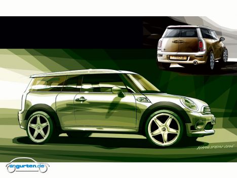 Mini Cooper S Clubman, Designskizze