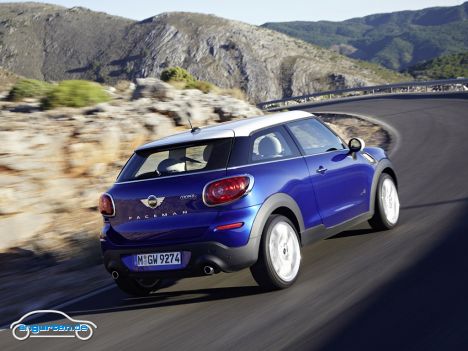 Mini Paceman - Ein Crossover-Coupe - wie BMW sagt.