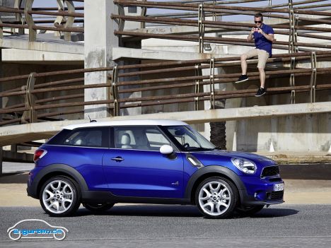 Mini Paceman - Die Preise liegen etwas höher als beim Countryman