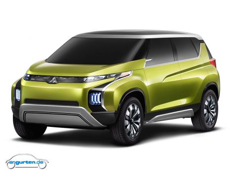 Mitsubishi AR Concept - So stellt sich Mitsubishi einen zukünftigen Kompaktvan vor. Wieso AR? Das steht für Active Runabout. Ach so.