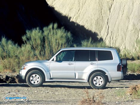 Mitsubishi Pajero - gibt es als Dreitürer und als Fünftürer