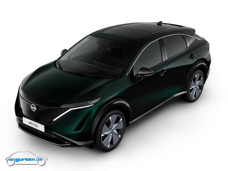 Nissan Ariya - Farbe: Aurora Green