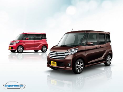 Nissan Dayz Roox - Hochdach am Minicar? Ja. Der Dayz Roox von Nissan startet im Januar 2014 in Japan.