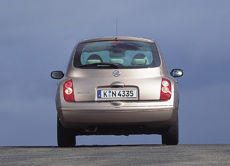 Nissan Micra - Heckansicht