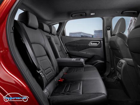 Nissan Qashqai Facelift (2025) - Rücksitze