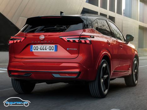 Nissan Qashqai Facelift (2025) - Heckansicht