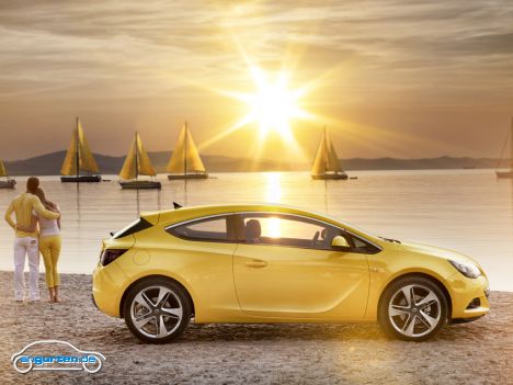 Opel Astra GTC - Seitenansicht