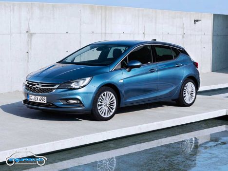 Opel Astra K 2017 - Azur Blau