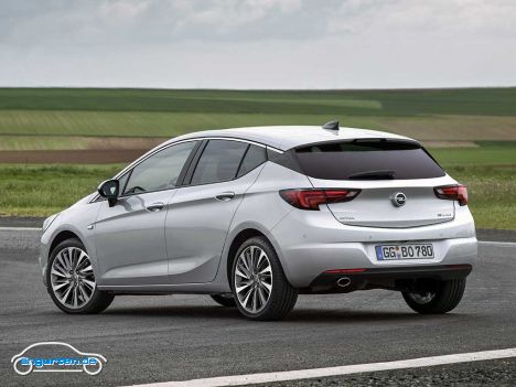 Opel Astra K 2017 - Argon Silber