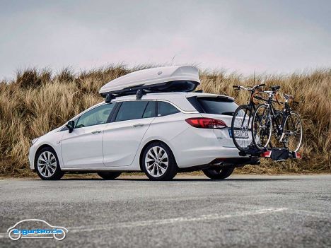 Opel Astra K Sports Tourer 2017 - Schnee Weiß