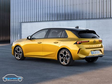 Opel Astra L 2022 - Und neben dem Insignia ist der Astra das letzte Fahrzeug von Opel, das noch auf Technologie von General Motors basiert und nicht auf einer Peugeot Plattform.