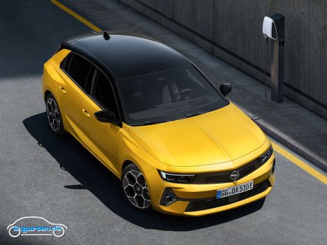 Opel Astra L 2022 - Front von oben