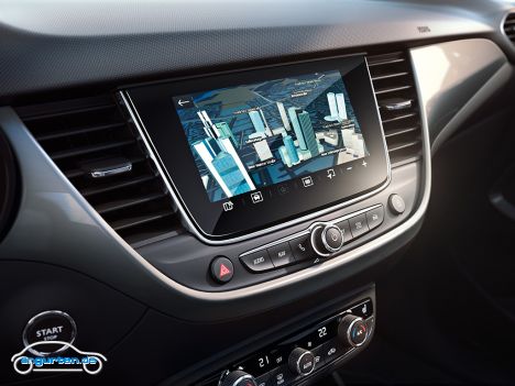 Opel Crossland 2021 - Infodisplay