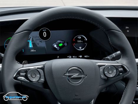 Opel Grandland (2022) - Hier die Instrumente beim Hybrid.