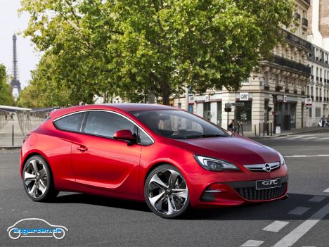 Opel GTC Paris - Seitenaufnahme