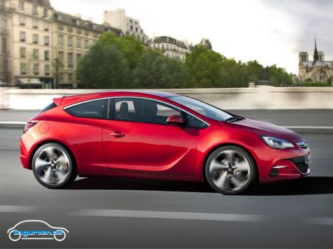 Opel GTC Paris - Seitenaufnahme