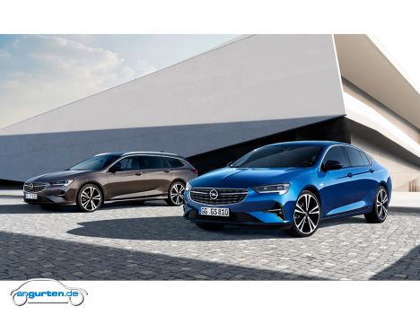 Opel Insignia Gran Sport Facelift - zusammen mit dem Kombi Sports Tourer