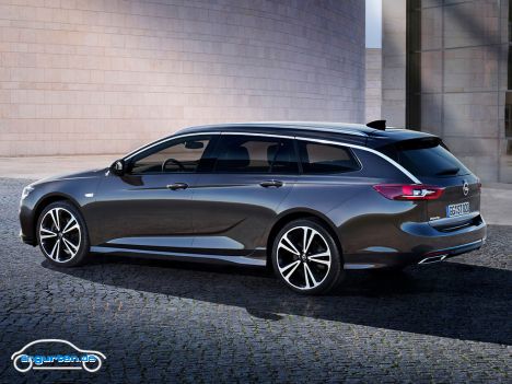 Opel Insignia Sports Tourer Facelift - Das Heck des Sports Tourers ändert sich dabei aber kaum.