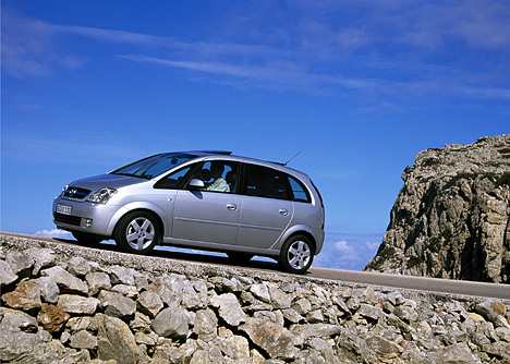 Der kleine Bruder des Zafira: Der Opel Meriva.