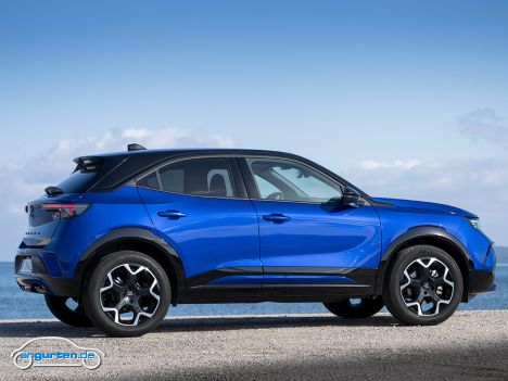 Opel Mokka B Facelift 2025 - Seitenansicht