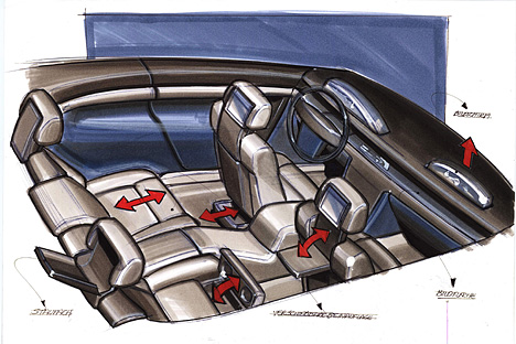 Designstudie Opel Vectra.