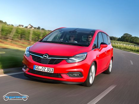 Opel Zafira Facelift 2017 - Bild 16