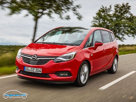 Opel Zafira Facelift 2017 - Bild 21