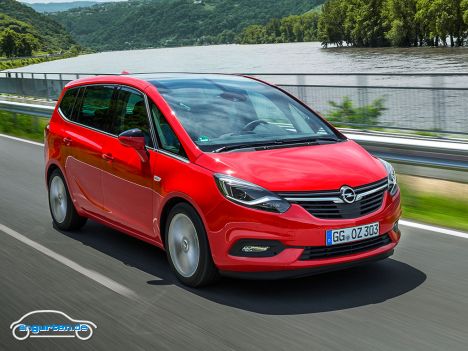 Opel Zafira Facelift 2017 - Bild 1