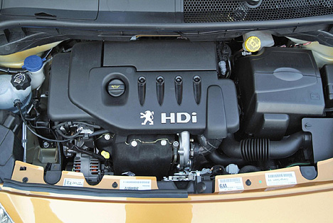 Peugeot 1007, HDi Motor