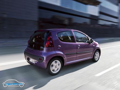 Peugeot 107 - Heck