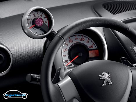 Peugeot 107 - Cockpit - Innenraum