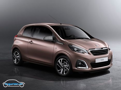 Peugeot 108 - Zu den Preisen gibt es bislang noch nichts. Den Peugeot 107 lässt der neue aber wohl alt aussehen.