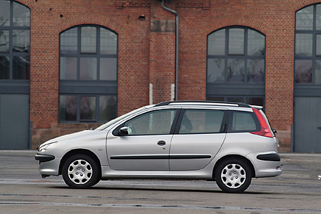 Peugeot 206sw - Seitenansicht