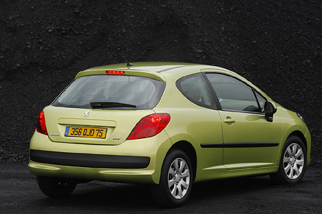 Peugeot 207, Heck