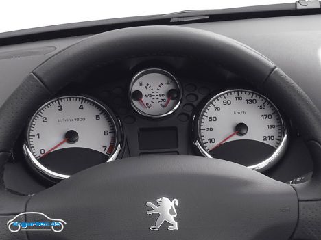 Peugeot 207 CC - Armaturen, Tacho, Drehzahlmesser