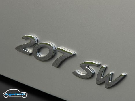 Peugeot 207 SW - Emblem 207 SW