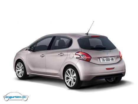 Peugeot 208 - Heckansicht