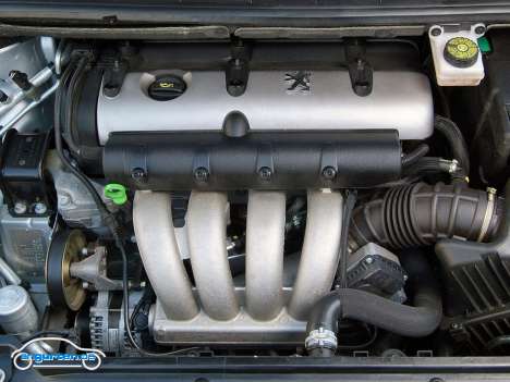 Peugeot 307 - Motorraum