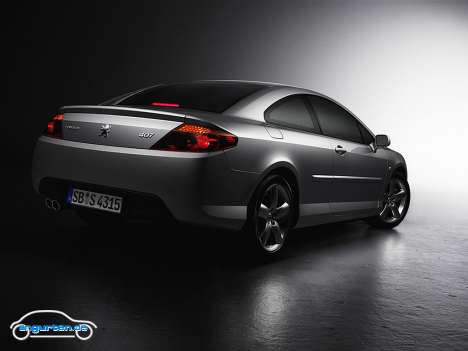 Peugeot 407 Coupe - Studioaufnahme