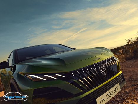 Peugeot 408 Facelift (2026) - Front Detail