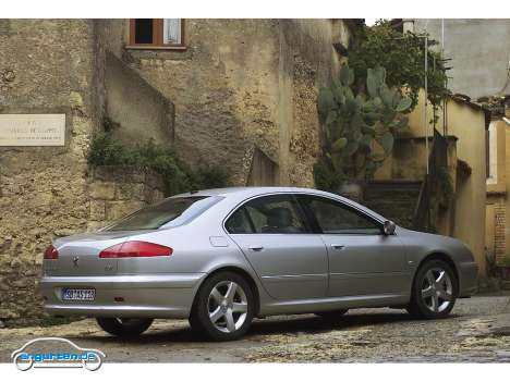 Peugeot 607 - Heckansicht