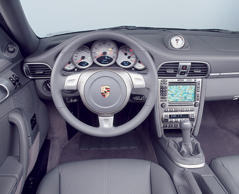 Porsche 911 Cabrio, Cockpit