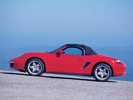 Porsche Boxster S, geschlossen