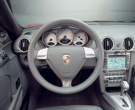 Porsche Boxster S, Cockpit