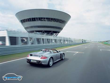 Porsche Carrera GT - einer der wahren Plätze für den Carrera GT: Die Porsche Teststrecke.